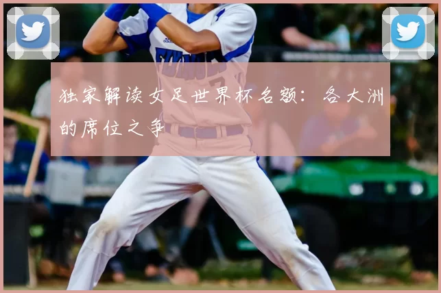 独家解读女足世界杯名额:各大洲的席位之争