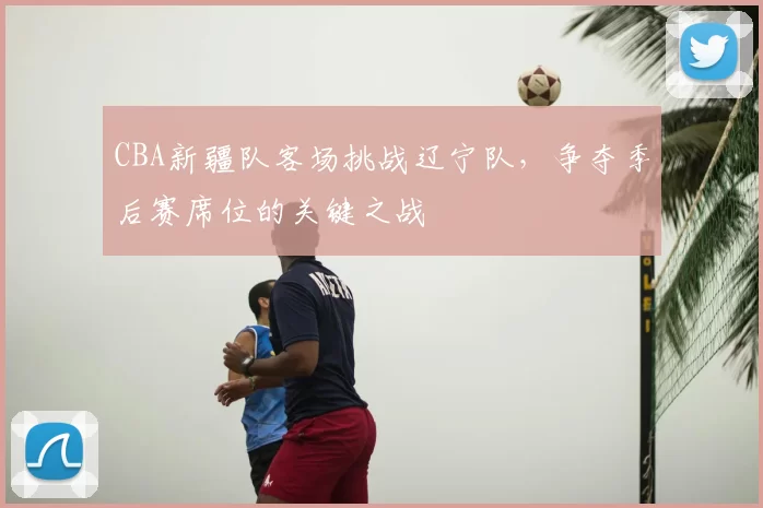 CBA新疆队客场挑战辽宁队,争夺季后赛席位的关键之战